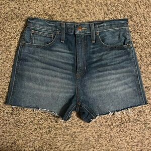 Madewell the perfect Jean shorts